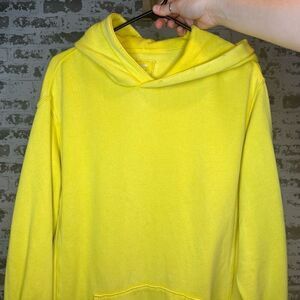 Aerie | women yellow distressed hoodie